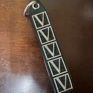 Victoria's Secret Black and Silver Key Holder